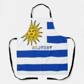 Tablier Drapeau uruguayen (Recto)