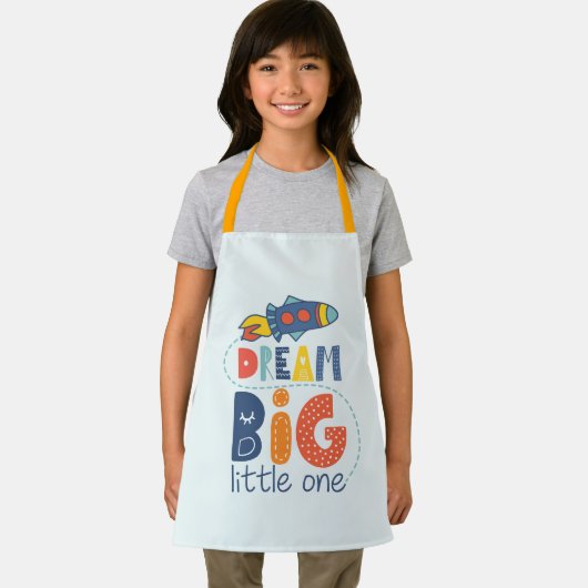 Tablier Dream Big Little One Rocket (Insitu)