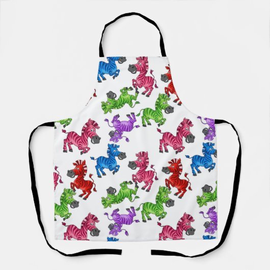 Tablier Dreamy Zebra World (Recto)