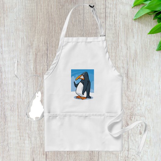 Tablier Drôle Angry Penguin Cartoon Cool