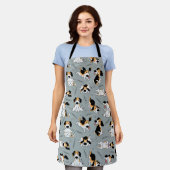 Tablier Drôle Apron Chien (Porté)