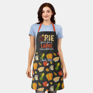 Tablier Drôle Baker Math Pie Pun Thanksgiving Motif alimen