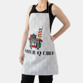Tablier Drôle Barber-Q Apron pour BBBQ (Insitu)