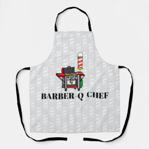 Tablier Drôle Barber-Q Apron pour BBBQ