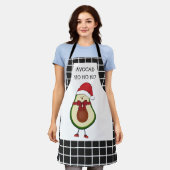 Tablier Drôle cadeau de Noël pour son avocat (Porté)