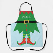 Tablier Drôle cadeau Noël Elf Père Noël Helper Holiday (Recto)