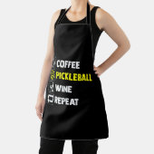 Tablier Drôle café Pickleball Wine Repeate (Insitu)