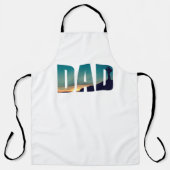 Tablier Drôle camping camper randonnée hiker papa (Recto)