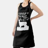 Tablier Drôle Chasse aux Cerfs Travail Buck Citation à l'e (Insitu)