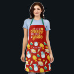Tablier Drôle Cheesy Mais Encore Grate Motif de produits l<br><div class="desc">Tablier drôle et cool pour rendre la cuisine plus amusante. Cadeau personnalisé pour la famille et les amis qui aiment la cuisine, la cuisson et essayer une nouvelle recette dans la cuisine. Customisez le libellé qui convient à votre occasion. Vous pouvez utiliser l'outil de conception pour modifier davantage le type...</div>