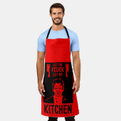 Tablier Drôle Chef en colère (Porté)