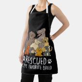 Tablier Drôle chien design pour hommes et femmes avec humo (Insitu)