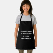 Tablier Drôle Citation de femme de ménage, je déteste Cuis (Insitu)