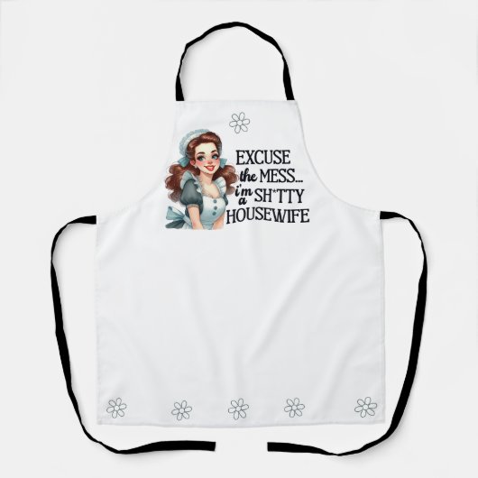 Tablier Drôle Citations Sarcastiques Cadeaux Pour Elle (Recto)