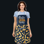 Tablier Drôle Cuisine Pasta La Vista Italien Motif aliment<br><div class="desc">Tablier drôle et cool pour rendre la cuisine plus amusante. Cadeau personnalisé pour la famille et les amis qui aiment la cuisine, la cuisson et essayer une nouvelle recette dans la cuisine. Customisez le libellé qui convient à votre occasion. Vous pouvez utiliser l'outil de conception pour modifier davantage le type...</div>