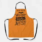 Tablier drôle cuisine sorcière Halloween Apron (Recto)