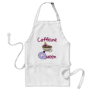 Tablier drôle d'amant de café