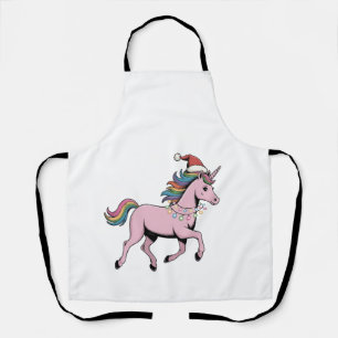 Tablier Drôle de chapeau de Noël Santa Axolotl tenue de No
