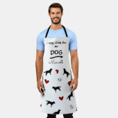 Tablier Drôle de dire Labrador Retriever Personnalisé (Porté)