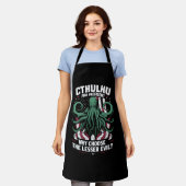 Tablier Drôle d'élection 2024 Cthulhu pour président (Porté)