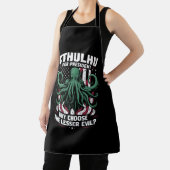 Tablier Drôle d'élection 2024 Cthulhu pour président (Insitu)