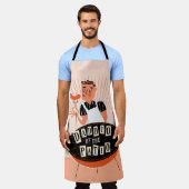 Tablier Drôle Grill Apron pour papa, Daddio du Patio (Porté)