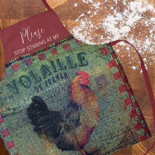 Tablier Drôle Humour de coq sale pour lui