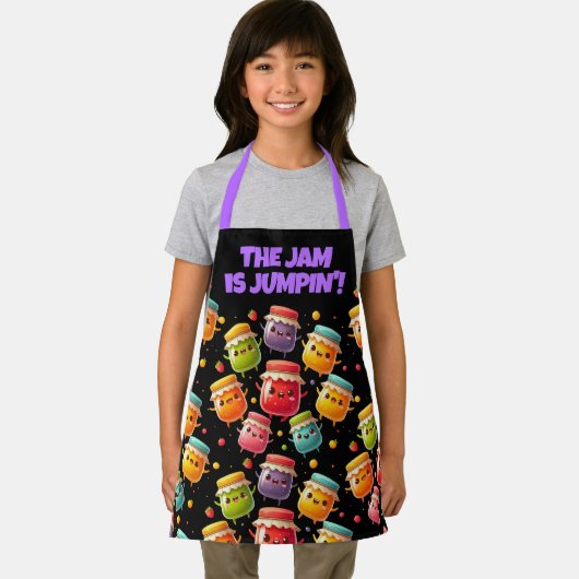 Tablier Drôle Joyful Jumping Jarres de Jubilant Jam (Insitu)