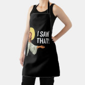 Tablier Drôle Mème Jésus J'Ai Vu Que Citation Chrétienne D (Insitu)