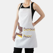 Tablier Drôle mignon dachshund pour parent chien long (Insitu)