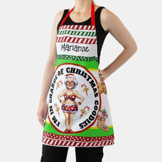 Tablier Drôle Mme Claus (Insitu)