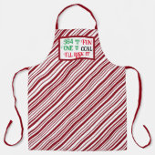 Tablier Drôle Noël (Recto)