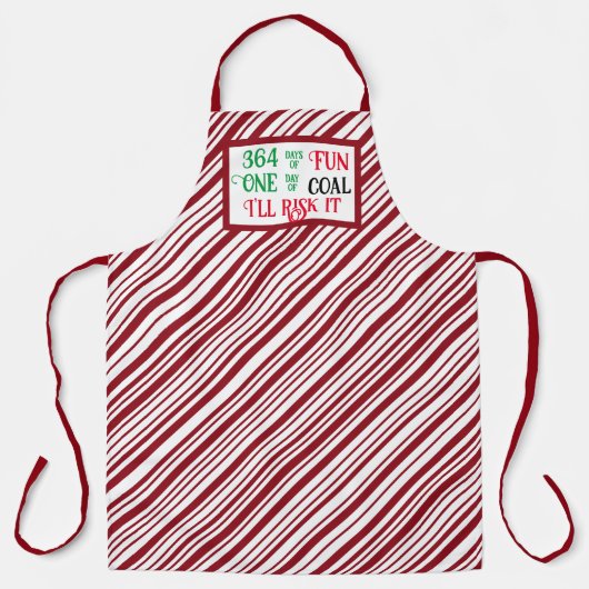 Tablier Drôle Noël (Recto)