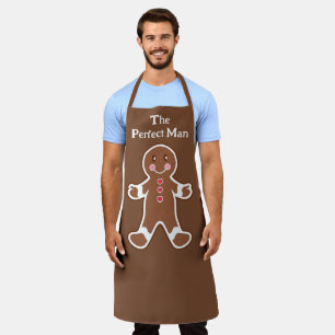 Tablier Drôle Pain d'épice Homme Cuisine Apron