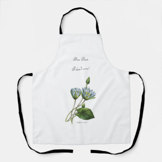 Tablier Drôle personnalisé Sarcastique Élégant Floral Nymp