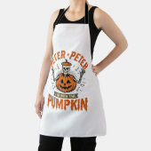 Tablier Drôle Peter Peter Citrouille Halloween Squelette C (Insitu)