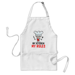 Tablier drôle pour chef cuisinier Ma cuisine mes