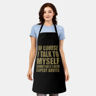 Tablier Drôle slogan sarcastique humour sarcasme