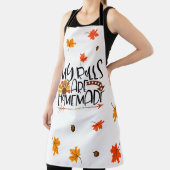 Tablier Drôle Thanksgiving Citation Mes rouleaux sont fait (Insitu)