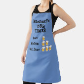 Tablier Drôle Timer Barbeque Personnalisé (Insitu)