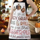 Tablier Drôle Turkeys Thanksgiving Dîner Chef