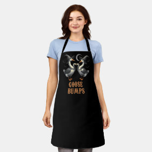 Tablier Drôle Vintage Goose Bump Oies Halloween