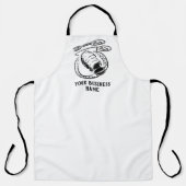 Tablier du boucher avec joint d'image de viande (Recto)