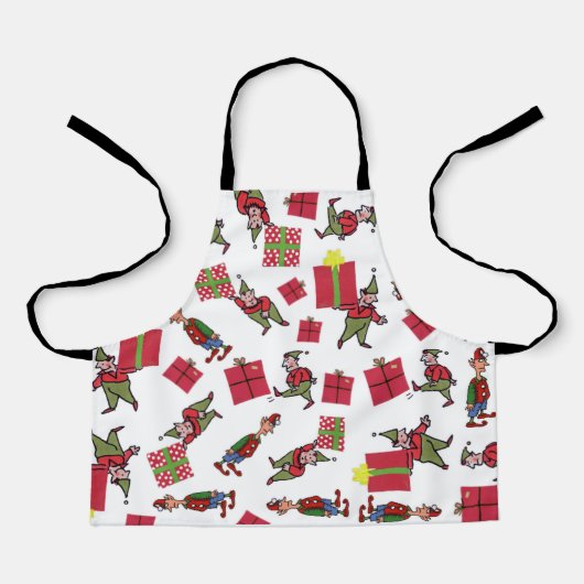 tablier du chef des elfes de Noël (Recto)