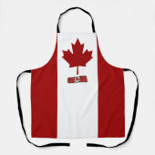 tablier du drapeau canadien (Recto)