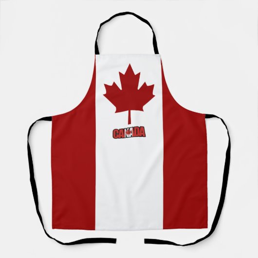 tablier du drapeau canadien (Recto)