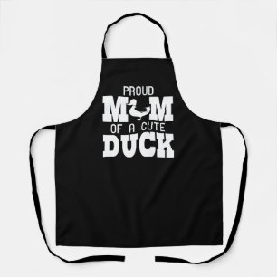 Tablier Duck Maman Ducky Duckling Mère Oiseaux Canards