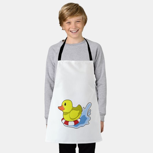 Tablier Duck with Swim ring à Water.PNG (Porté)