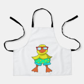Tablier Duck with Swim ring & Sung (Recto)