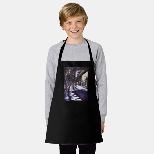 Tablier Dusting the Piano (Porté)